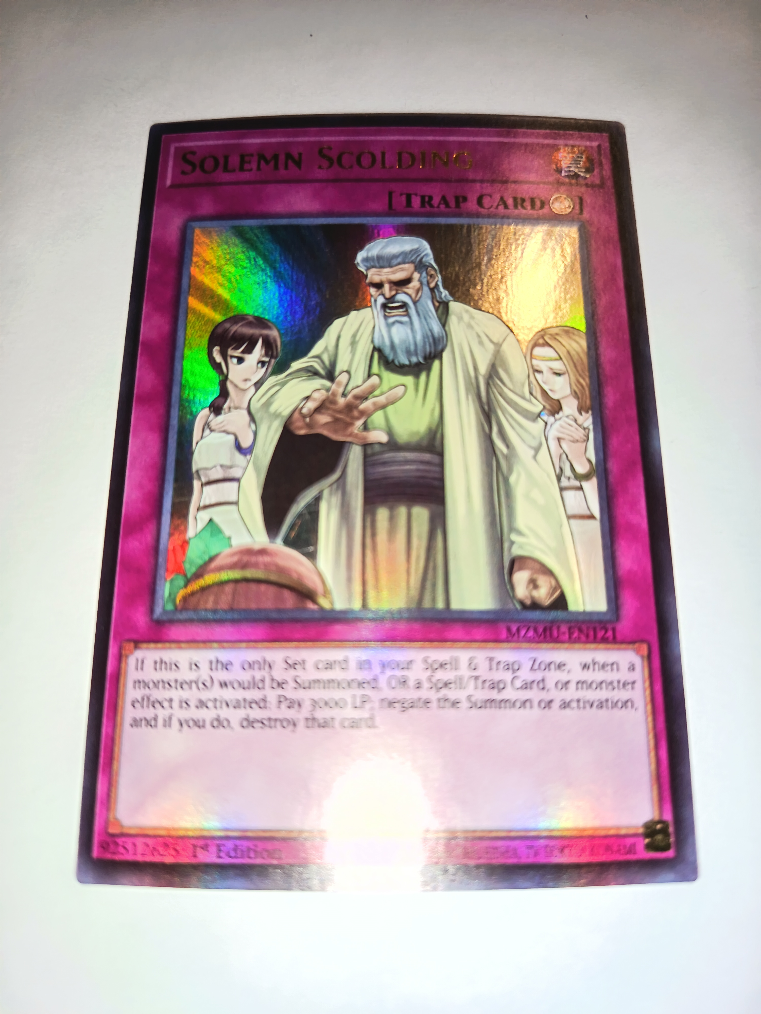 Solemn Scolding Ultra