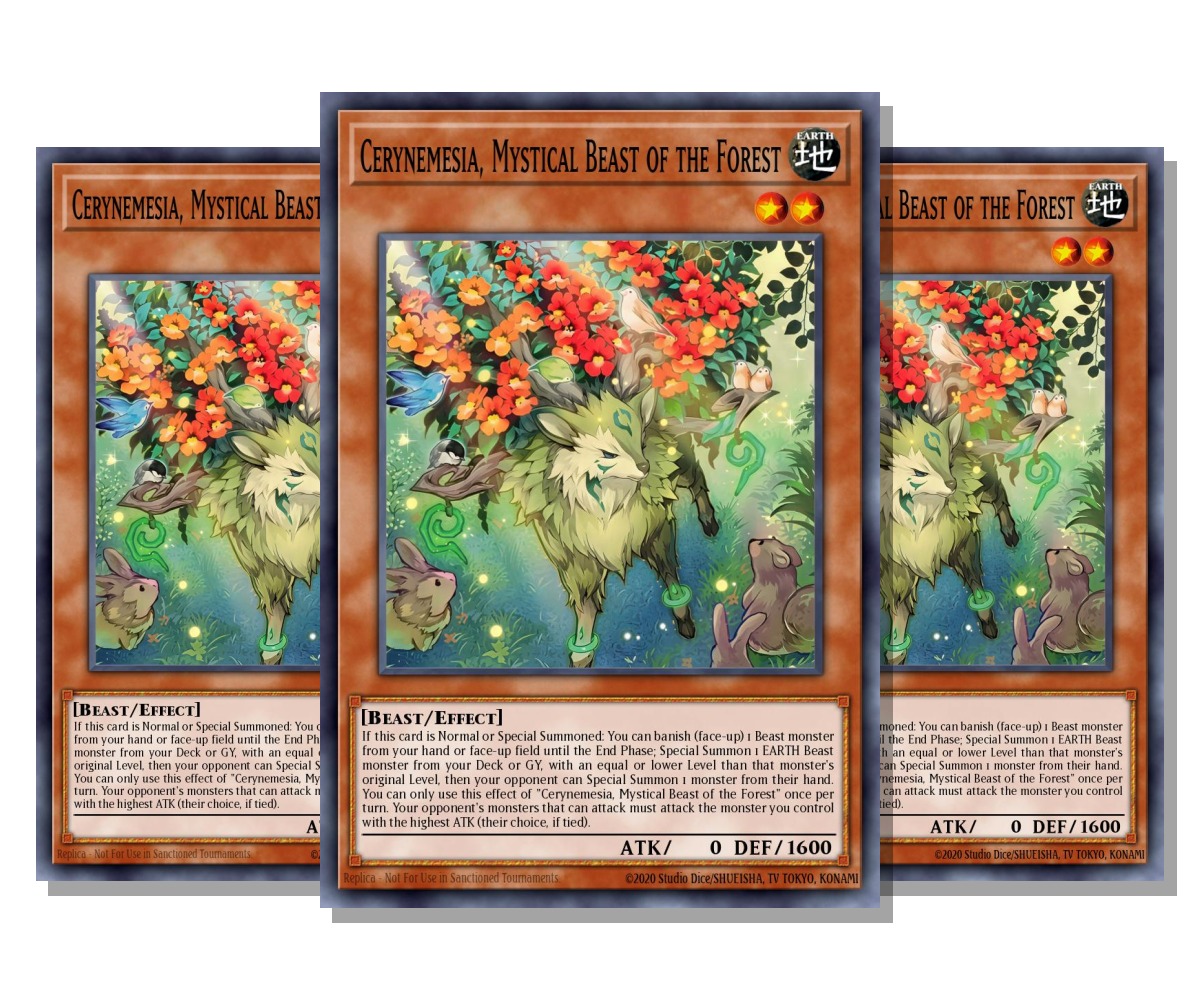 Cerynemesia, Mystical Beast of the Forest Common x3