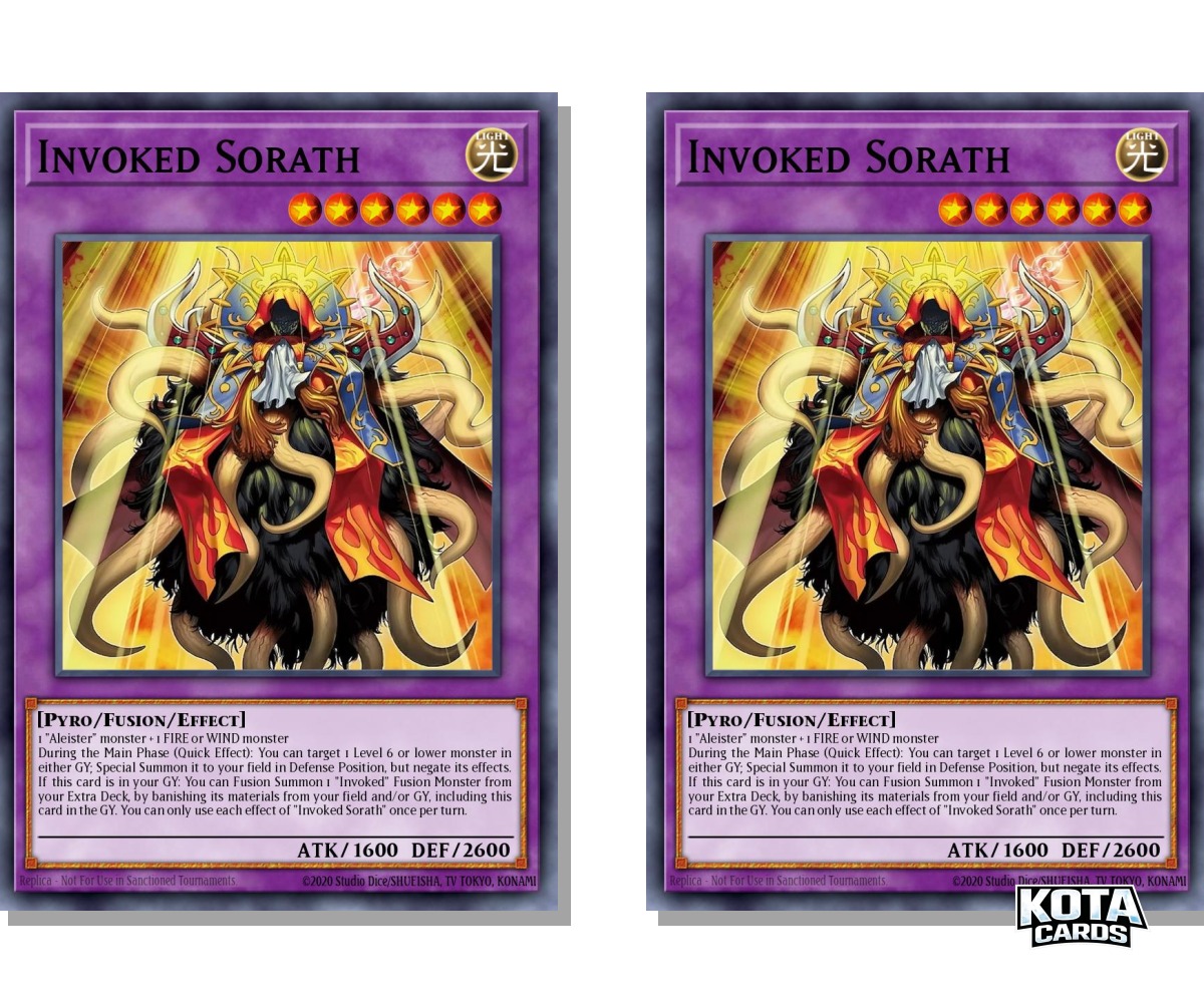 Invoked Sorath Super Rare x2