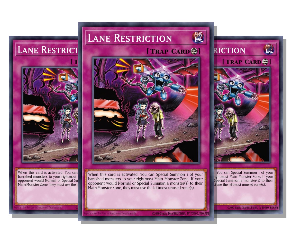 Lane Restriction Common x3