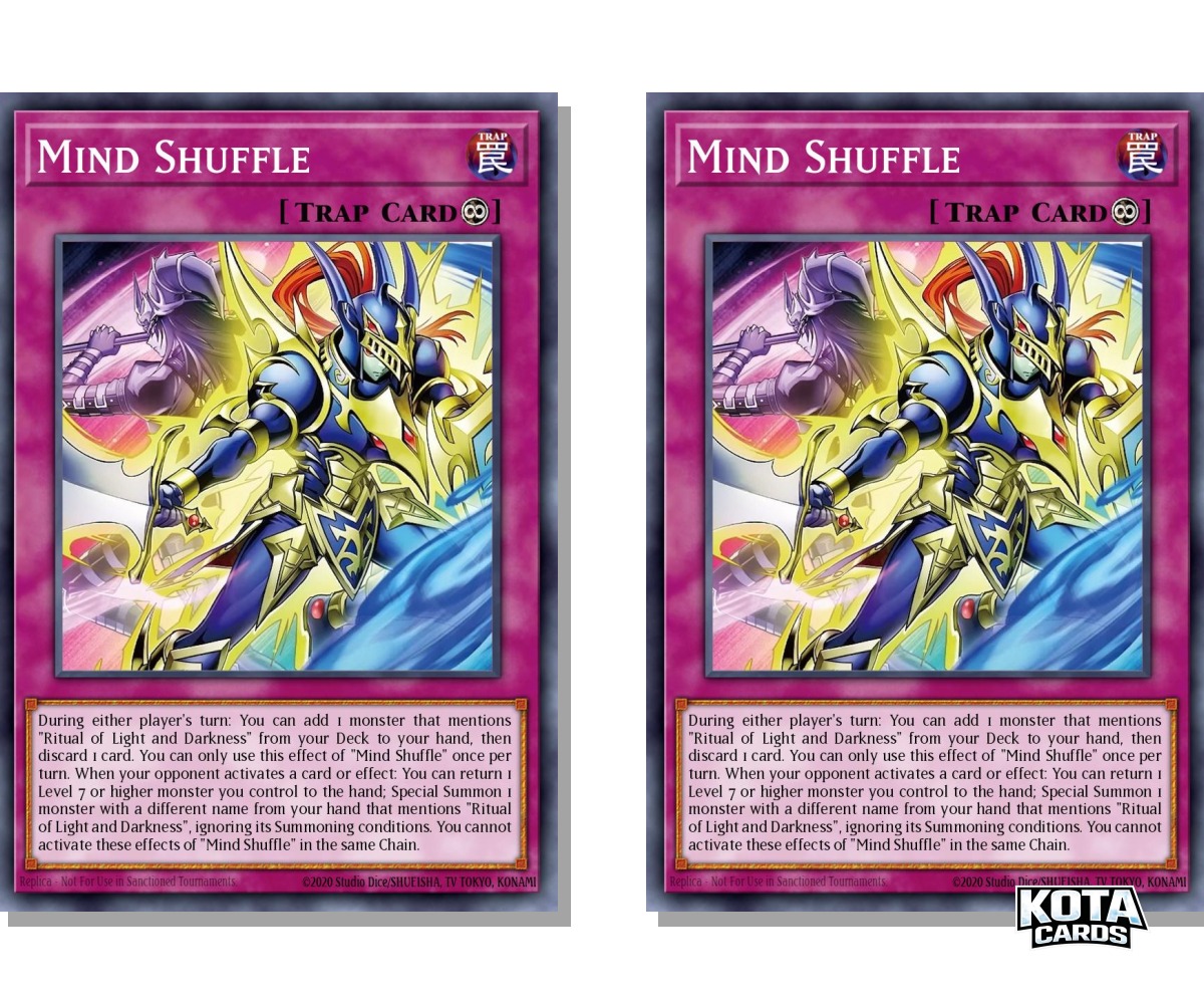 Mind Shuffle Super Rare x2