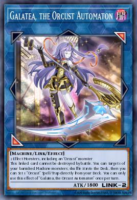 Galatea, the Orcust Automaton - popular Yu-Gi-Oh! Link card