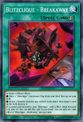 Blitzclique - Breakaway - number 14 most played Spell card