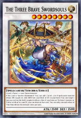 The Three Brave Swordsouls