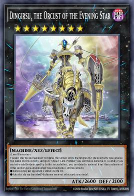 Dingirsu, the Orcust of the Evening Star - popular Yu-Gi-Oh! Xyz card